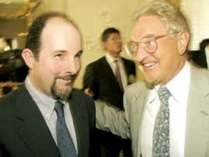 Arminio Fraga Neto with George Soros