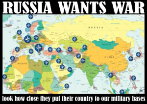 NATO bases surround Russia