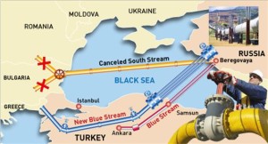 Russia Turkey gas pipeline Jan 2015