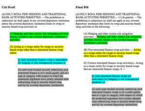 Citigroup Wrote the US Spending Bill - side by side view