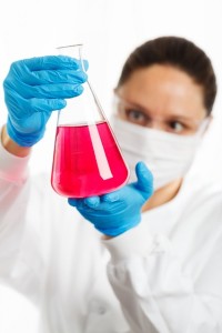 Scientist in Lab Coat
